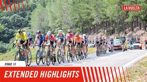 Stage 13 of La Vuelta 2024 live.
